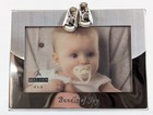 Malden Bundle Of Joy Baby Photo Frame Silver Metal 4 X 6  Picture Holder New