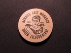 1986 Honolulu  Hawaii Wooden Nickel Token - Honolulu Coin Club Coin Show Coin