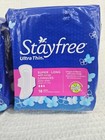 Stayfree Ultra Thin Super Long Pads With Wings 2 Packs Of 16 Each 32 Pads Total