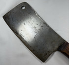 Vtg F Dick  84 8x55 Butcher Cleaver Made In Germany 8  Full Tang Blade V Edge