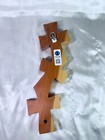 Mesquite Wooden Triple Cross Wall Hanging 11in Solid Wood