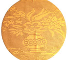 Vintage Gold Crochet Lace Table Runner Topper Boho Cottagecore Decor 51 X 37