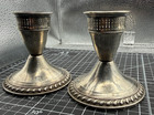 2x Duchin Creations Weighted Sterling Silver Candle Stick Holder 342 84 Grams