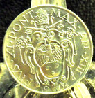 Circulated 1934 1 Lire Vatican City Coin 81619  1