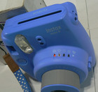 Fujifilm Instax Mini 9 Instant Film Camera Blue With Wrist Strap - Tested