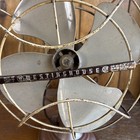 Vintage Westinghouse Art Deco 4 Blade Osculating Electric Fan 1950 s  Working