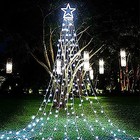 Puhong Christmas Decoration Outdoor 13 8in X 14 7in   500 8cm  Plastic-white 