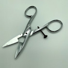 Singer Button Hole Scissors Vintage Germany Mid Century Sewing Shears C804 4 5   