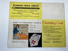 1965 Home Decorating Ideas Pittsburgh Paints Advertising Catalog Booklet
