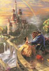 Kinkade Beauty And The Beast Poster Print 11x17 Lumiere Cogsworth Disney