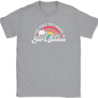 The Only Bs I Need Is Beer And Sunshine T-shirt Funny Beach Drinking Humor Tee