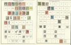 Denmark  Collection Rest In Sheets Lot Of 90 Different Stamps Used  Dm02