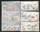 British Colonies Stamp Collection  18 Glassines Stuffed With Stamps  Unchecked