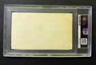 Julius Erving Signed Index Card Psa dna