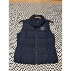 Abercrombie Kids Puffer Vest Navy Blue Y2k Quilted Down Feather Fill Girls Xl
