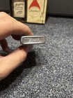 Vintage 1969 Zippo Classic Brushed Chrome Lighter W box