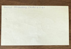 Darryl Strawberry Autograph Signed 3 X 5 Index Card - Mets Dodgers Yankees