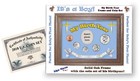 Framed Birth Year Coin Gift Set For Boys  Cross Motif  2018