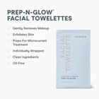 2 Pack - Nuface Prep-n-glow Facial Towelettes - 2-in-1 Exfoliating Remover Wipes