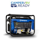 Westinghouse 4650 Peak Watt Portable Gas Powered Generator  Recoil Start