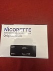 Nicorette 2mg Stop Smoking Aid Nicotine Gum  Original - 170 Count Exp  3 27