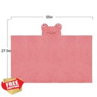 Romasa Baby Bath Towel Ultra Soft Hooded Towel Highly Absorbent Bathrobe Blan   