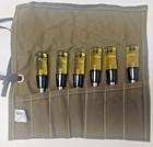 Great Neck 6 Piece Beveled Chisel Set 1 4  - 1-1 2  Usa Made W  Pouch