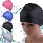 Swimming Cap Waterproof Silicone Swim Pool Hat For Men Women Long Hair 2025