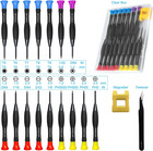 18pcs Mini Precision Screwdriver Set With Case  Lengnoyp Magnetic Small Flathead