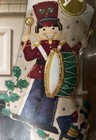 Bucilla 85434 Toy Soldier Christmas Felt Stocking Kit 18  Nip