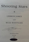 Lebron James Signed Autograph 2009 Shooting Stars Book La Lakers Upper Deck Coa