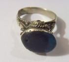 1700s Antique Nomadic Tribal Wedding Ring Size 10 5 As Is Central Asia 52271