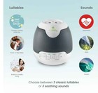 Mybaby By Homedics Soundspa Lullaby Projection Sound Machine White gray