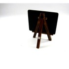 Mini Tabletop Kitchen Desktop Wood Chalkboard Writing Board On Easel 5x4 Inch