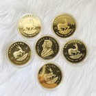 5pcs Classic 1967 - 2020 South Africa Krugerrand Coins Collection Christmas Gift
