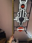 Budweiser Harley-davidson Motorcycle Led Bar Light Display New Sign