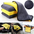 6x Microfiber Cleaning Cloth Wash Towel Drying Rag Car Polishing Detailing