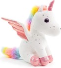 8  Unicorn Stuffed Animal - Cute Plush Toy Gift For 3-8  Old Girls  Soft Birt   