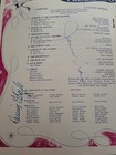Vintage Ice Capades Program 1945 With Some Signtures   