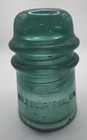 Cd 121 Am  Tel    Tel  Co   Jade Green Milk Glass  toll  Insulator