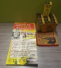 Lot Of 12 Vintage Vx-6 Cadmium Battery Additive Boxes   Rare Lee Petty Poster