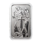 5 X 1 Oz  999 Silver Bars - Scottsdale Mint Archangel Silver Bullion Bars  a626