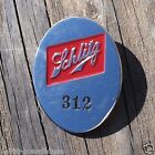 Original 1950s Schlitz Brewing Company Employee Badge Metal Pinback Pin Nos