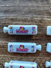Vintage Wonder Bread Advertising Package Bag Clip Lot Of 10