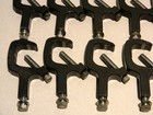 Lot Of 22 Mega Clamps The Light Source Mega Clamp  Black Stage Lighting C-clamp