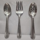 Group Lot Of Vintage Silver Plated  Misc  Marks   Spatula Tongs  Utensils Etc 