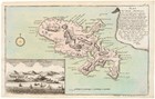 Antique Map  plan Der Insul Martinique  G n  Raspe  1762