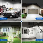 10 000lm Floodlight Led Motion Sensor Outdoor Security Light Wall Mounted Sansi