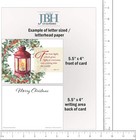 Religious Christmas Note Cards With Envelopes - Pack Of 48