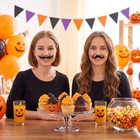 68 Pcs Fake Mustache Set  21 Styles Self   adhesive Party Props